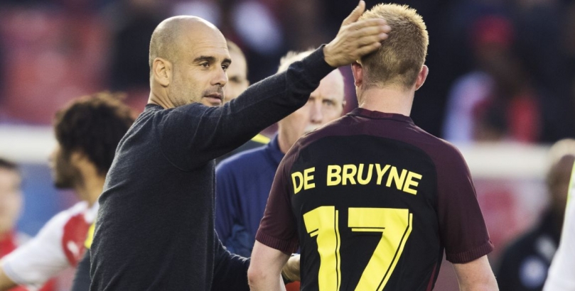 Guardiola and De Bruyne are crucial at Manchester City