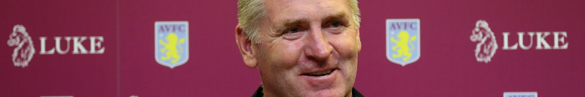 Aston Villa boss Dean Smith