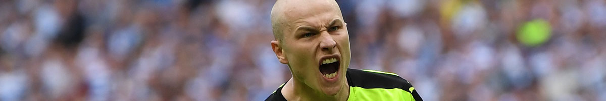 Huddersfield midfielder Aaron Mooy