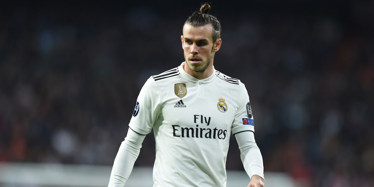 Real Madrid forward Gareth Bale