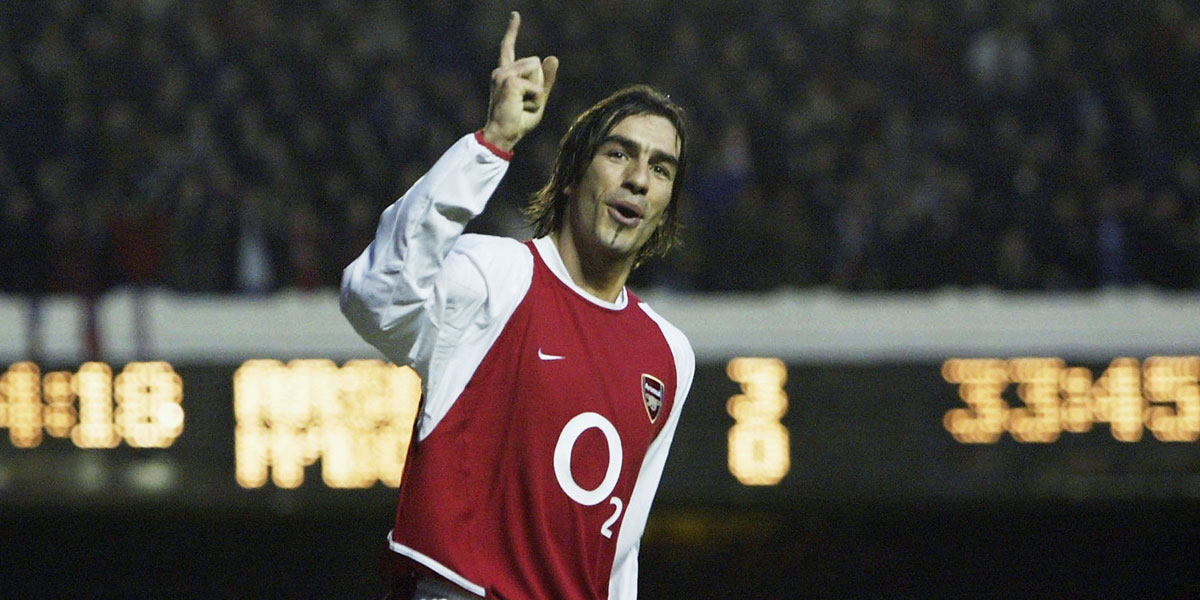 Former Arsenal winger Robert Pires