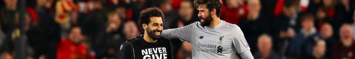 Liverpool stars Mohamed Salah and Alisson