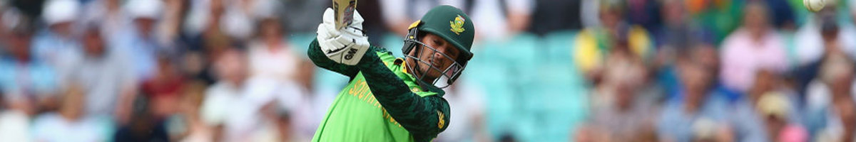 Quinton de Kock of South Africa