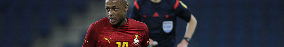 Ghana star Andre Ayew