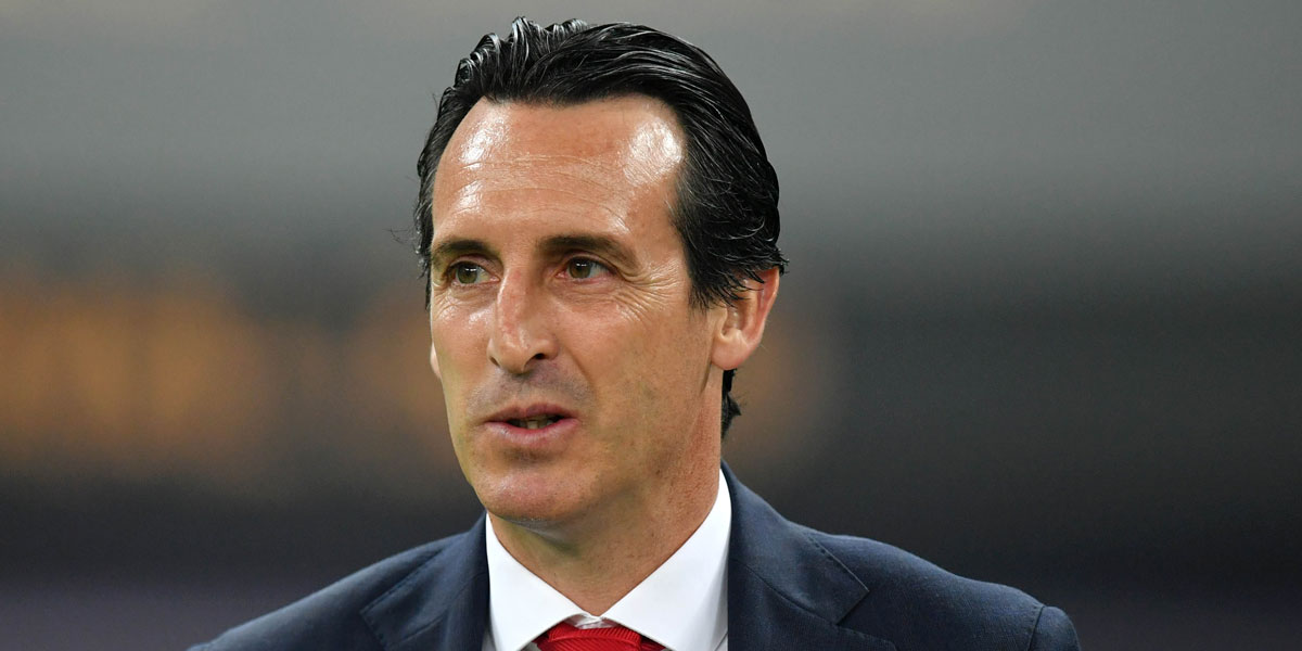 Arsenal boss Unai Emery