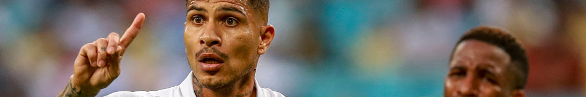 Peru striker Paolo Guerrero