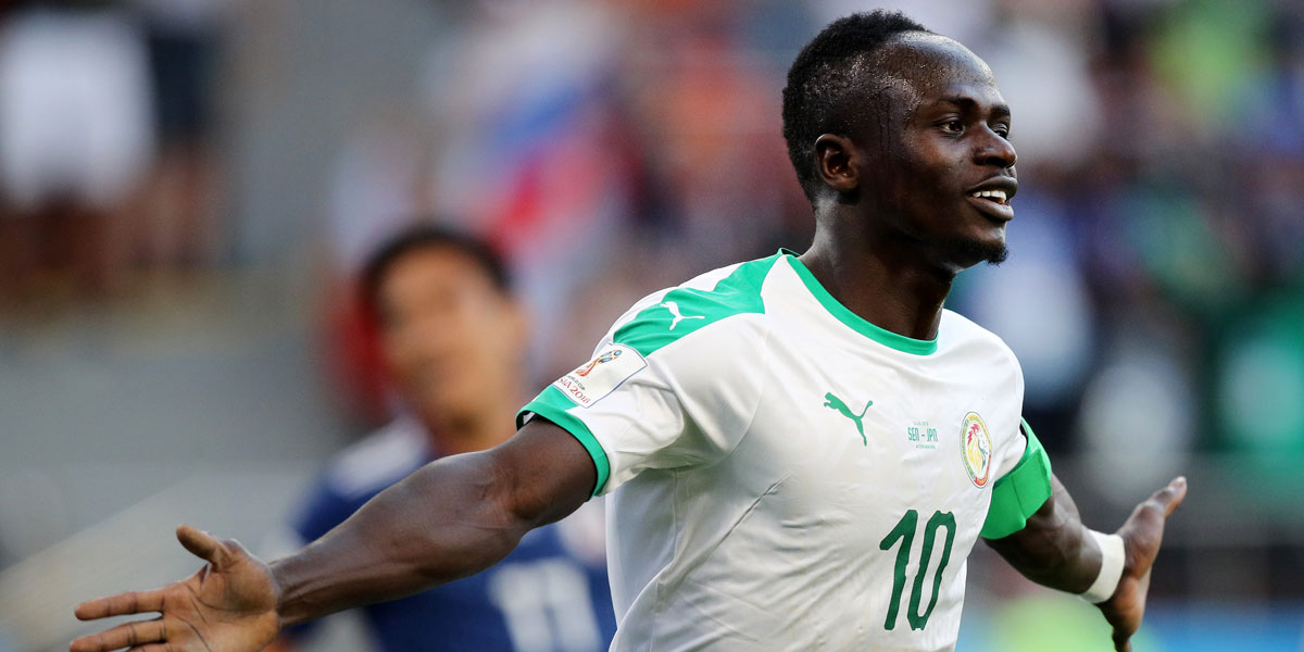 Senegal striker Sadio Mane