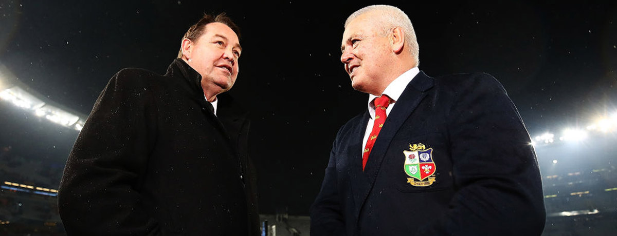 Steve Hansen and Warren Gatland