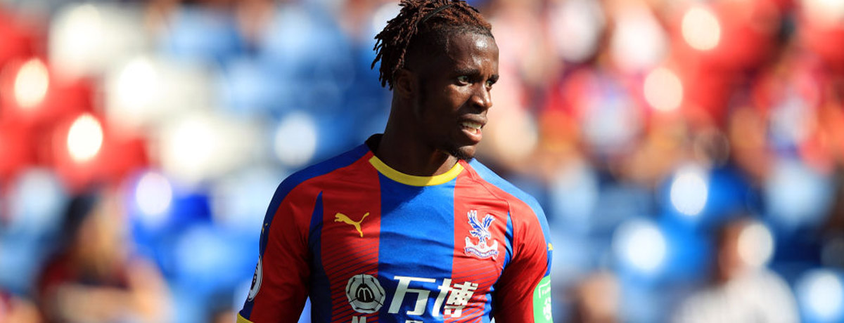 Ivory Coast forward Wilfried Zaha