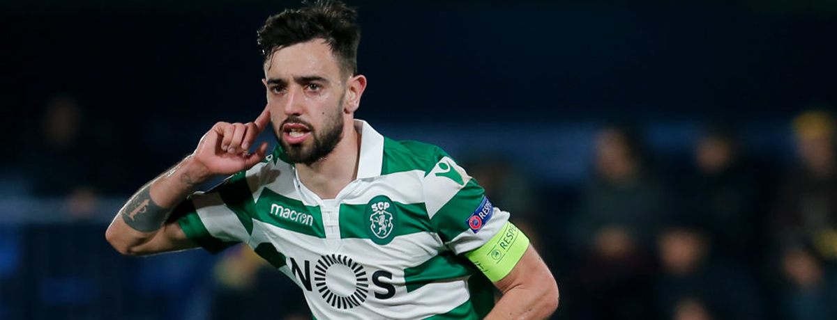 Sporting midfielder Bruno Fernandes