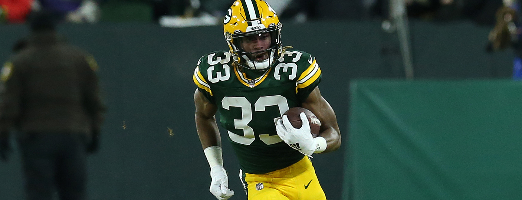 Green Bay RB Aaron Jones