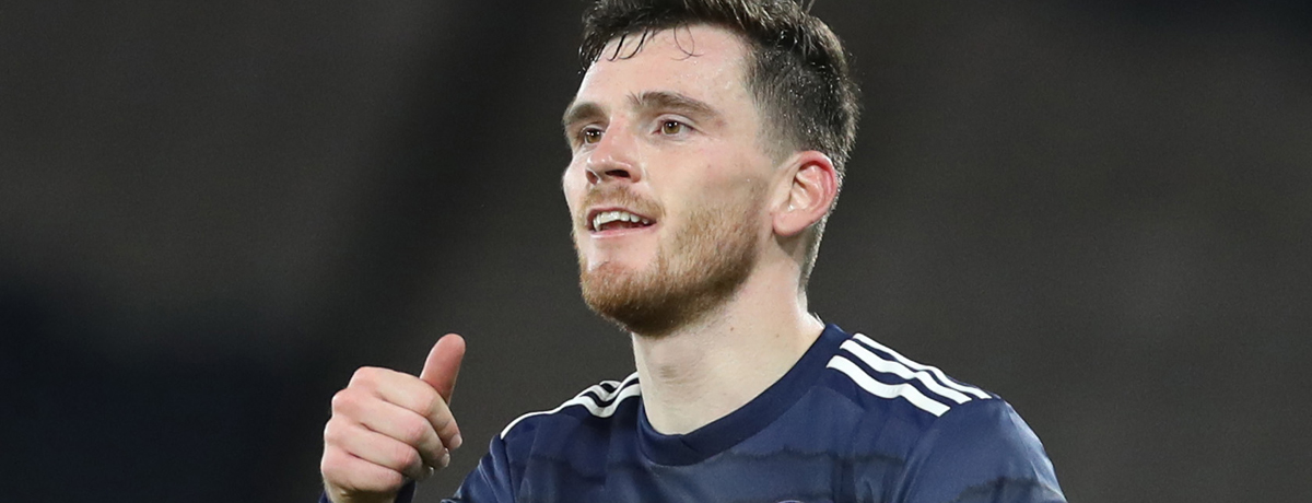 Andy Robertson of Scotland