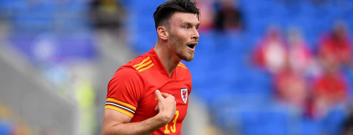 Wales forward Kieffer Moore