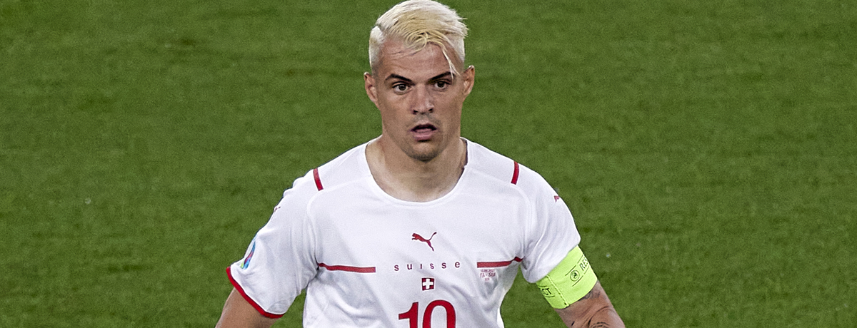 Granit Xhaka of Switzerland