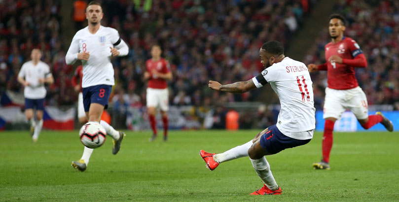 Raheem Sterling, England v Czech Republic 2019